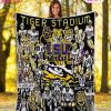 NCAA Clemson Tigers Tribute, Football History Legend Blanket