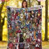 NCAA TCU Horned Frogs Tribute, Football History Legend Blanket