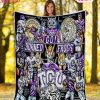 NCAA Tennessee Volunteers  Football History Legend Blanket