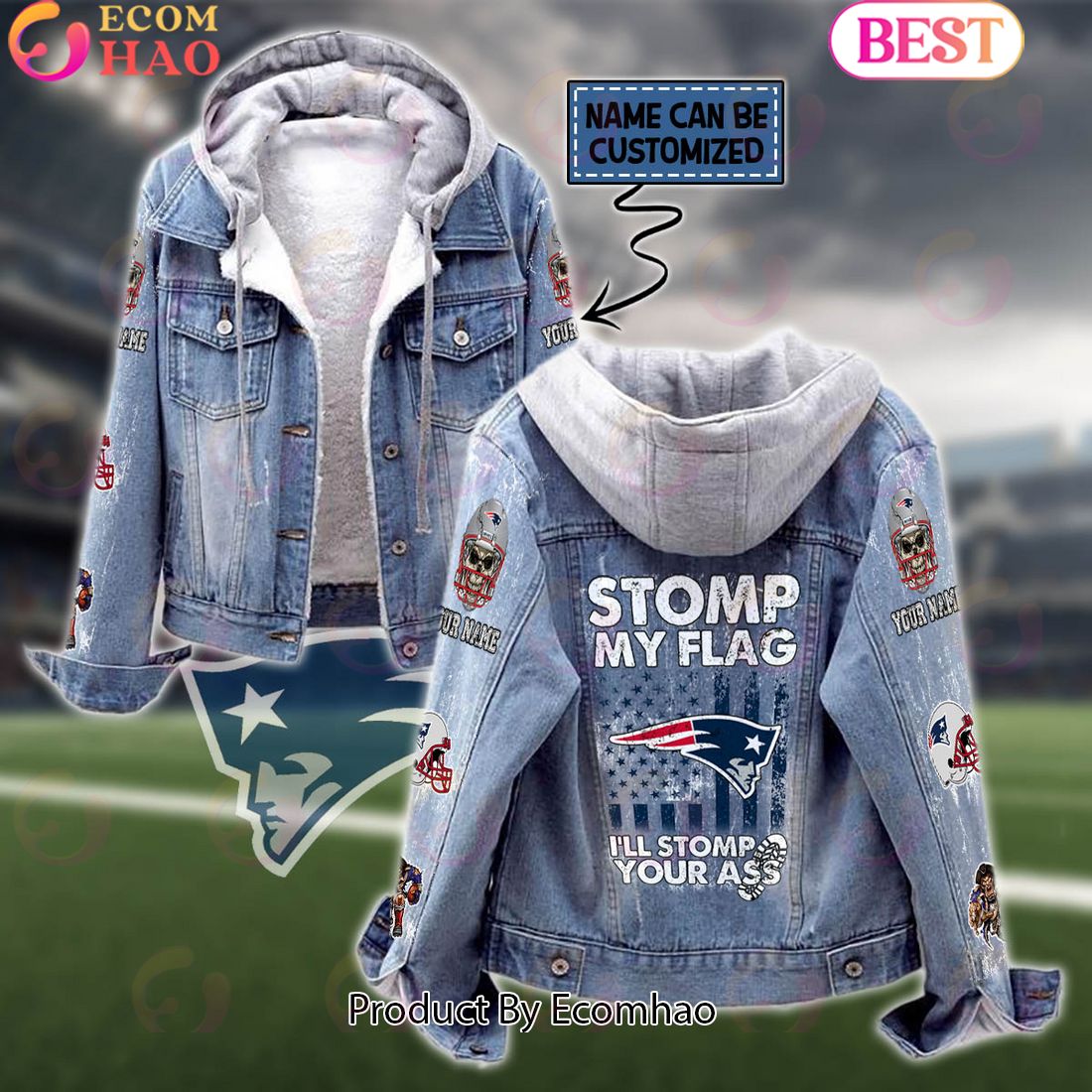 Chris Stapleton – Starting Over Hooded Denim Jacket