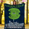 NFL Tampa Bay Buccaneers Football Legend Stadium Blanket