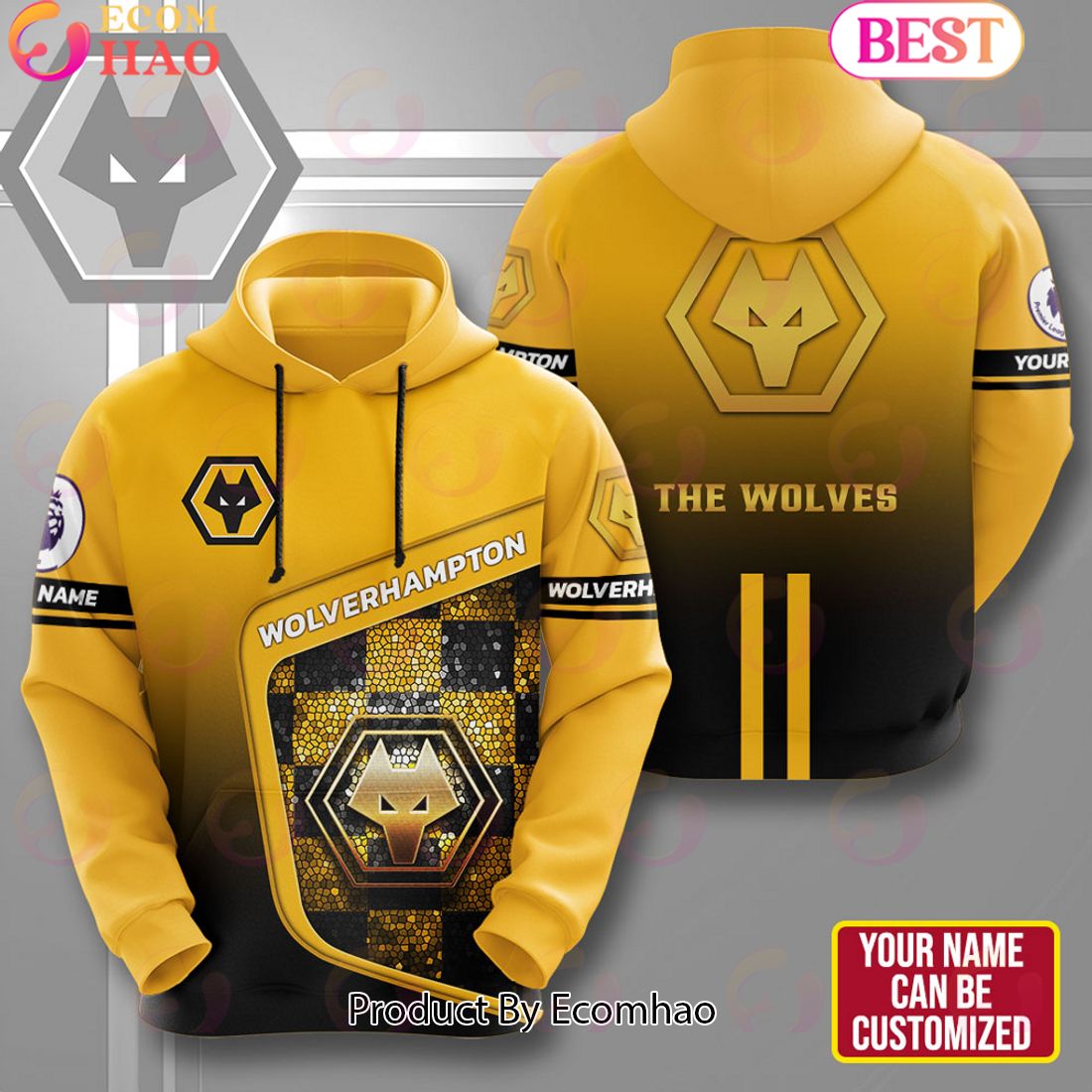 Personalized Wolverhampton 3D Apparels