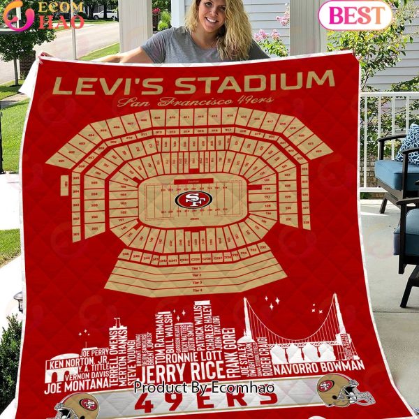 Arizona Cardinals NFL Football Legend Skyline Quilt Blanket