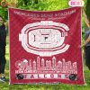 Arizona Cardinals NFL Football Legend Skyline Quilt Blanket