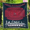 Jacksonville Jaguars NFL Football Legend Skyline Quilt Blanket