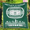 Philadelphia Eagles NFL Football Legend Skyline Quilt Blanket Philadelphia Eagles NFL Football Legend Skyline Quilt Blanket