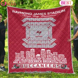 Tampa Bay Buccaneers NFL Football Legend Skyline Quilt Blanket Tampa Bay Buccaneers NFL Football Legend Skyline Quilt Blanket