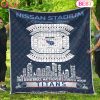 Tampa Bay Buccaneers NFL Football Legend Skyline Quilt Blanket
