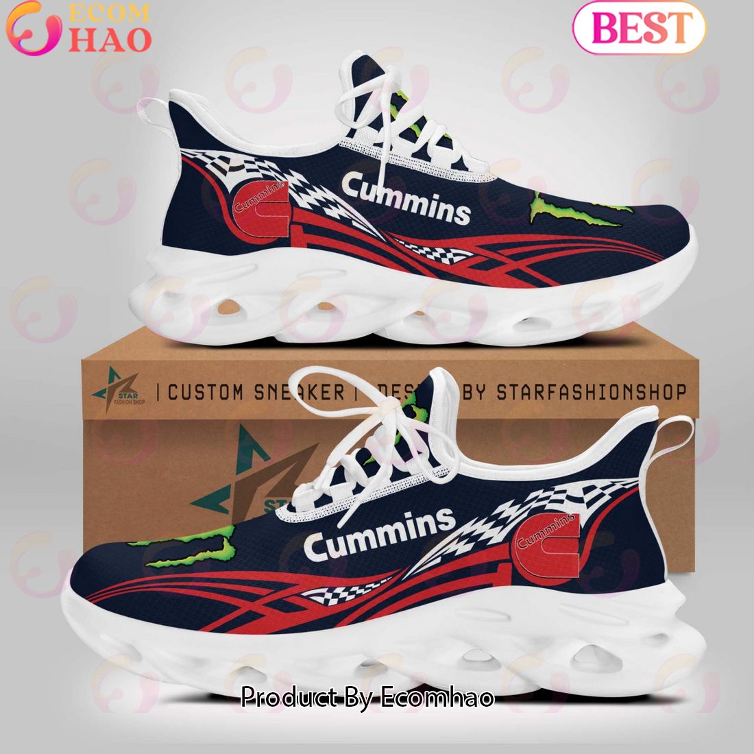 Wong Endless Legend Lifetime Member Special Camo Military Design Max Soul Shoes, Sneakers