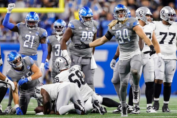 Detroit Lions NFL Football Legend Skyline Quilt Blanket