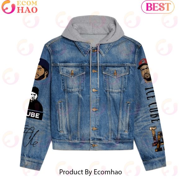 Ice Cube Hooded Denim Jacket