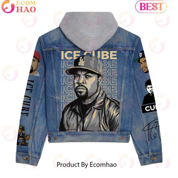 Ice Cube Hooded Denim Jacket