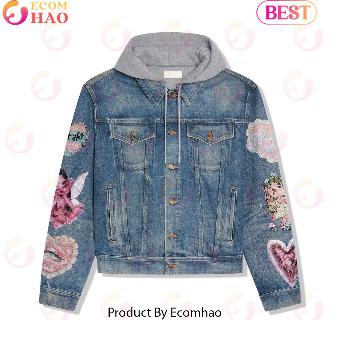 Melanie Martinez The K-12 Era Hooded Denim Jacket