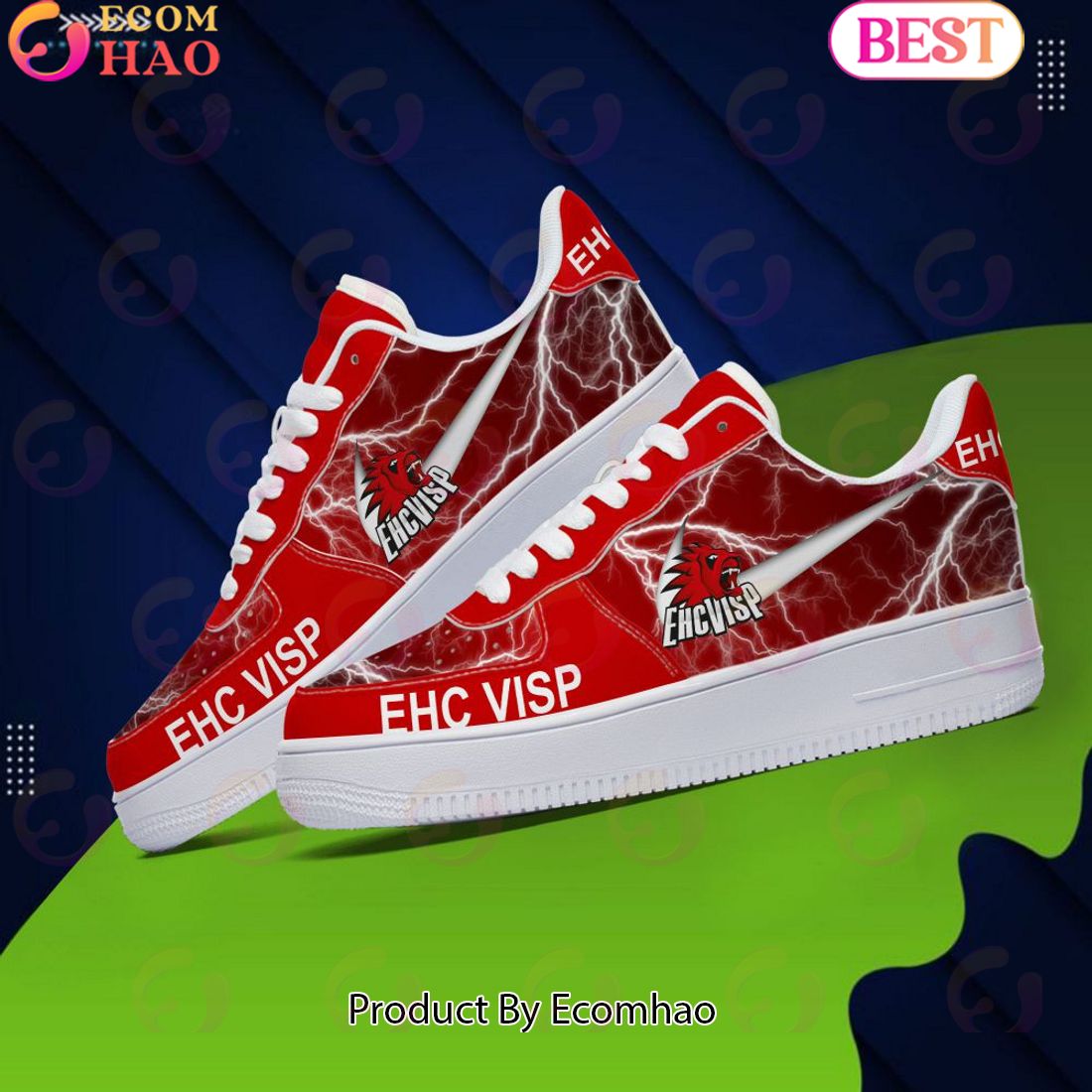 EHC Visp Thunder Design Air Force 1