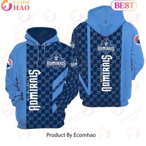 AHL Milwaukee Admirals Luxury Style Hoodie