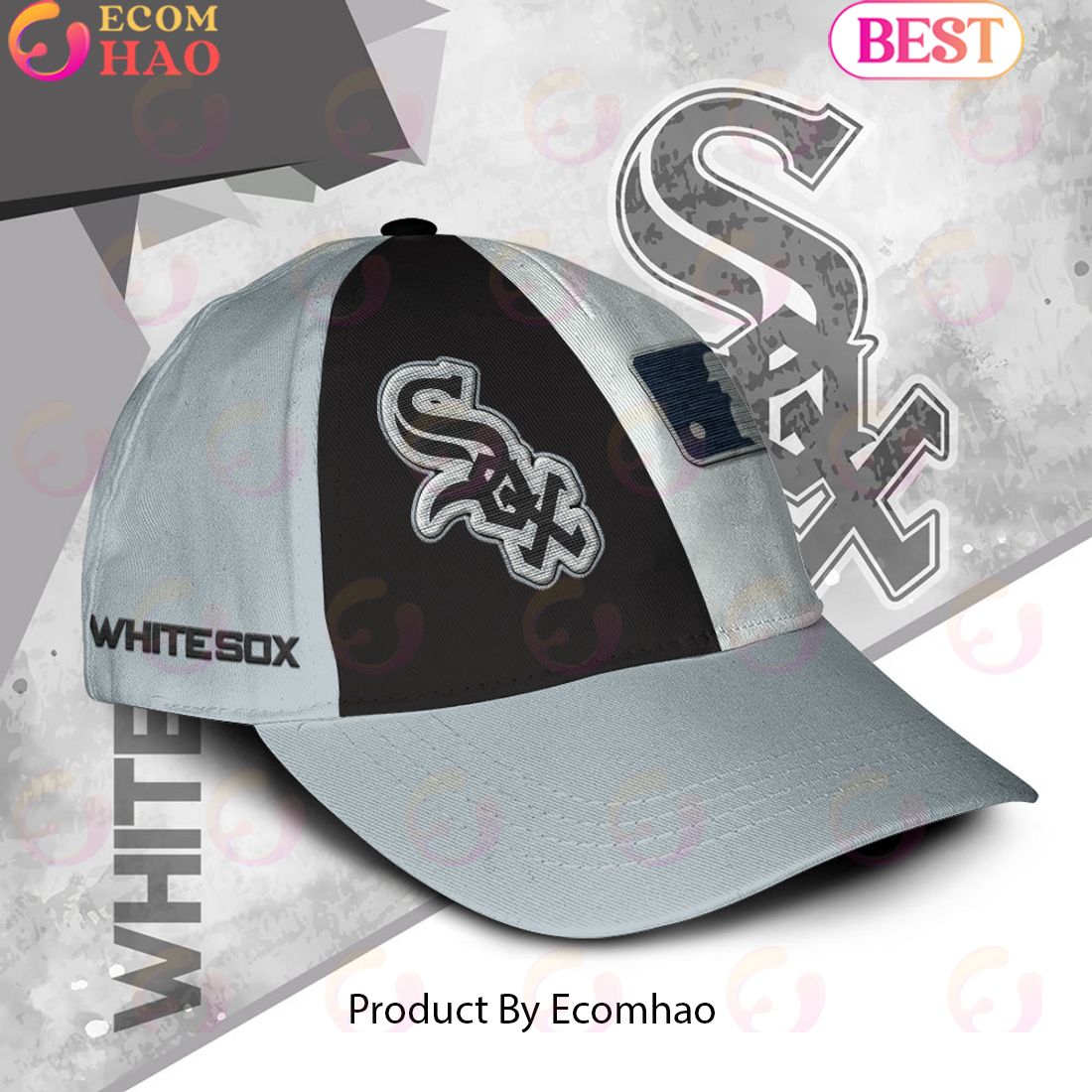 MLB Chicago White Sox Custom Name Embroidery Cap