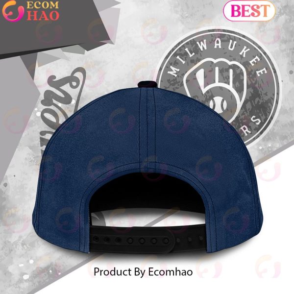 MLB Milwaukee Brewers Custom Name Embroidery Cap