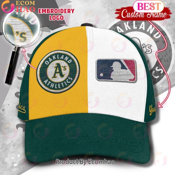 MLB Oakland Athletics Custom Name Embroidery Cap