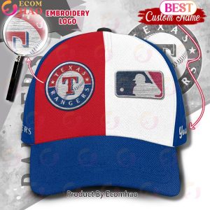 MLB Texas Rangers Custom Name Embroidery Cap