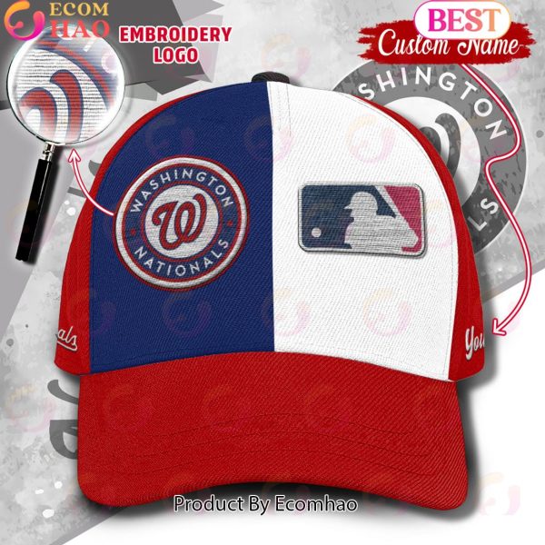 MLB Washington Nationals Custom Name Embroidery Cap