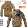 NFL Chicago Bears Special Marine Camo Design 3D Hoodie