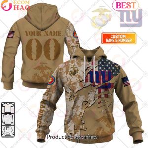 NFL New York Giants Special Marine Camo Design 3D Hoodie NFL New York Giants Special Marine Camo Design 3D Hoodie