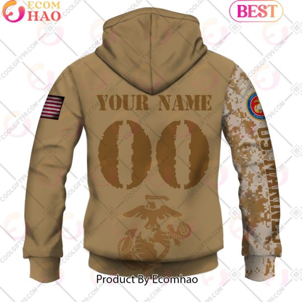 NFL San Francisco 49ers Special Marine Camo Design 3D Hoodie