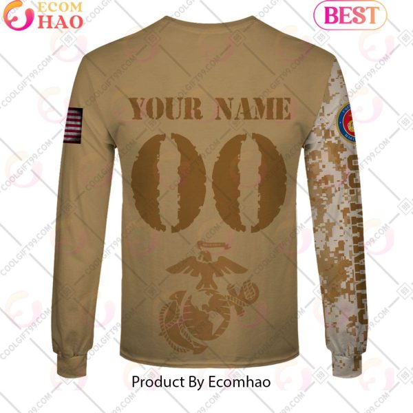NFL San Francisco 49ers Special Marine Camo Design 3D Hoodie