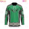 Rochester Knighthawks St Patrick Day Custom Name Custom Number Team Jersey Hockey Jersey Rochester Knighthawks St Patrick Day Custom Name Custom Number Team Jersey Hockey Jersey
