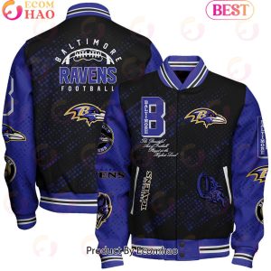 Baltimore Ravens National Football League Pattern Baseball Jacket