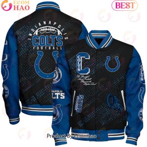 Indianapolis Colts National Football League Pattern Baseball Jacket