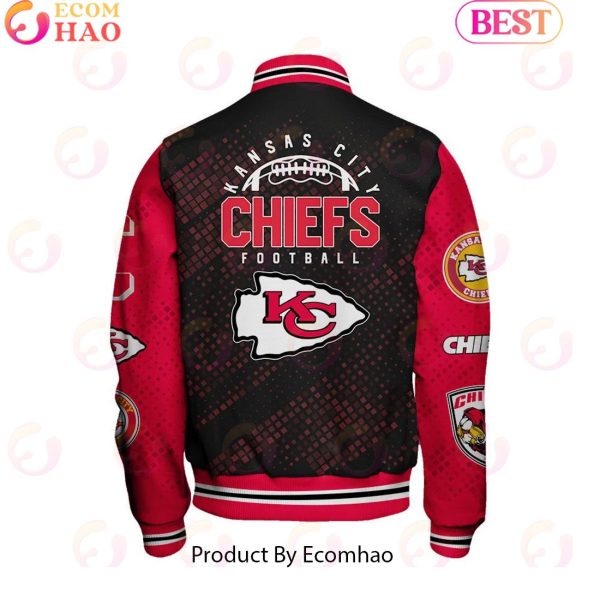 Kansas City Chiefs National Football League Pattern Baseball Jacket