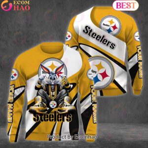 Custom Name NFL Pittsburgh Steelers Bugs Bunny Sport Clothing 3D Hoodie Custom Name NFL Pittsburgh Steelers Bugs Bunny Sport Clothing 3D Hoodie
