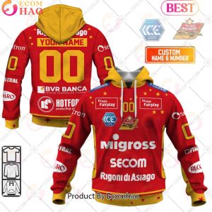 ICEHL Asiago Hockey 1935 Home Jersey Style 3D Hoodie ICEHL Asiago Hockey 1935 Home Jersey Style 3D Hoodie