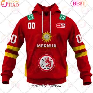 Deutsche Eishockey Liga Dusseldorfer EG Home Jersey Style 3D Hoodie Deutsche Eishockey Liga Dusseldorfer EG Home Jersey Style 3D Hoodie