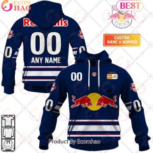 Deutsche Eishockey Liga EHC Red Bull Munchen Home Jersey Style 3D Hoodie Deutsche Eishockey Liga EHC Red Bull Munchen Home Jersey Style 3D Hoodie