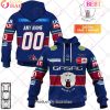 Deutsche Eishockey Liga EHC Red Bull Munchen Home Jersey Style 3D Hoodie Deutsche Eishockey Liga EHC Red Bull Munchen Home Jersey Style 3D Hoodie