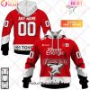 Deutsche Eishockey Liga Lowen Frankfurt Home Jersey Style 3D Hoodie Deutsche Eishockey Liga Lowen Frankfurt Home Jersey Style 3D Hoodie