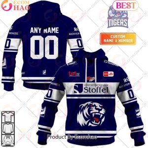 Deutsche Eishockey Liga Straubing Tigers Home Jersey Style 3D Hoodie Deutsche Eishockey Liga Straubing Tigers Home Jersey Style 3D Hoodie