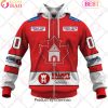 Deutsche Eishockey Liga Straubing Tigers Home Jersey Style 3D Hoodie