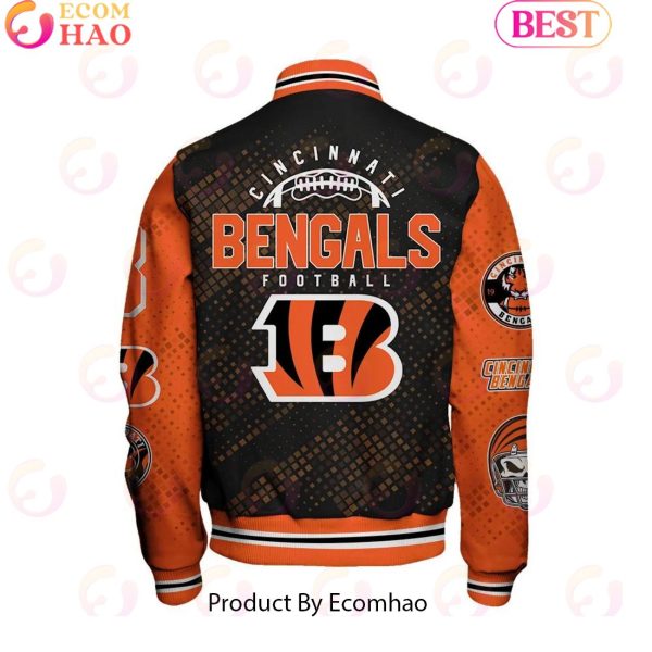 NFL Cincinnati Bengals Baseball Jacket, Sport Jacket, FootBall Fan Gifts