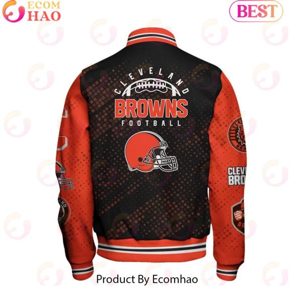 NFL Cleveland Browns Baseball Jacket, Sport Jacket, FootBall Fan Gifts