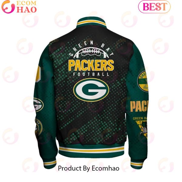 NFL Green Bay Packers Baseball Jacket, Sport Jacket, FootBall Fan Gifts