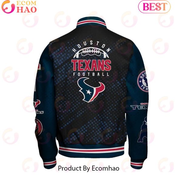 NFL Houston Texans Baseball Jacket, Sport Jacket, FootBall Fan Gifts