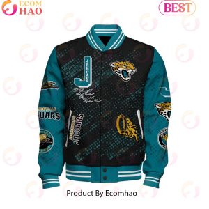 NFL Jacksonville Jaguars Baseball Jacket, Sport Jacket, FootBall Fan Gifts