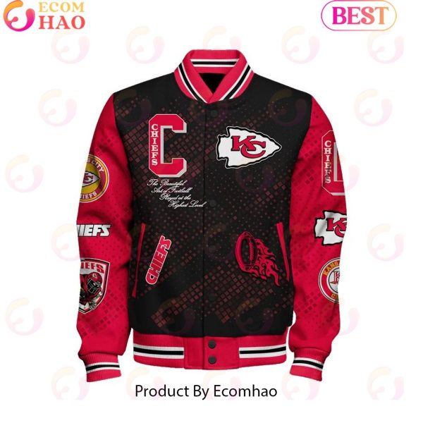 NFL Kansas City Chiefs Baseball Jacket, Sport Jacket, FootBall Fan Gifts