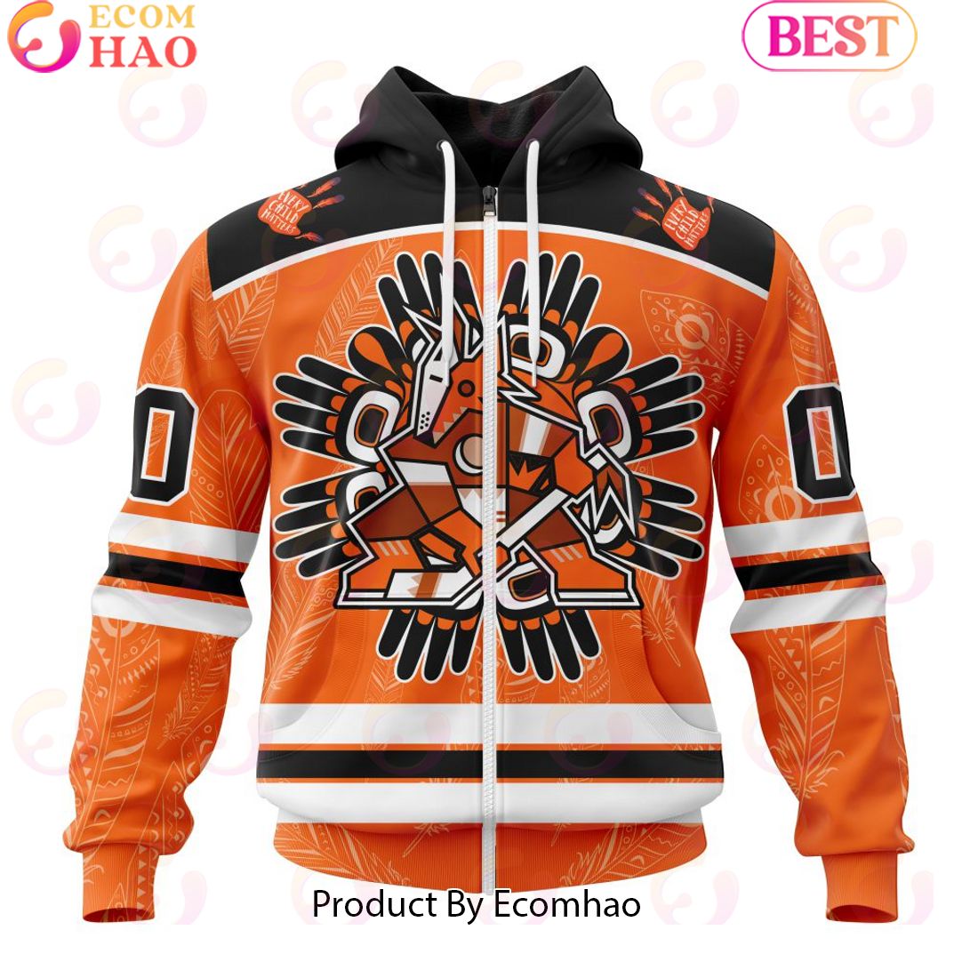 Personalized NHL Arizona Coyotes Special National Day For Truth And Reconciliation Design 3D Hoodie