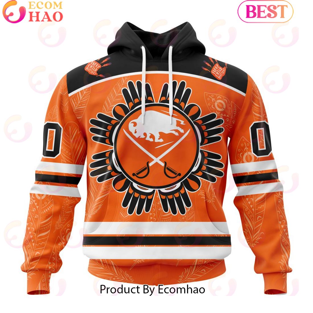 Personalized NHL Buffalo Sabres Special National Day For Truth And Reconciliation Design 3D Hoodie