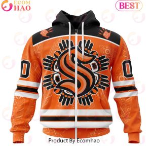 Personalized NHL Seattle Kraken Special National Day For Truth And Reconciliation Design 3D Hoodie