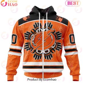 Personalized NHL Tampa Bay Lightning Special National Day For Truth And Reconciliation Design 3D Hoodie